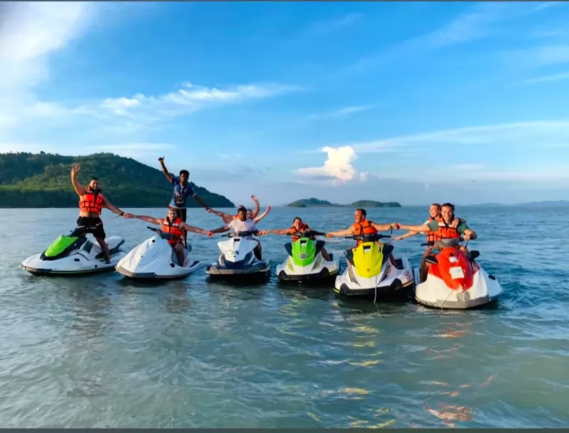 Phuket Jet Ski 6 Islands half day trip