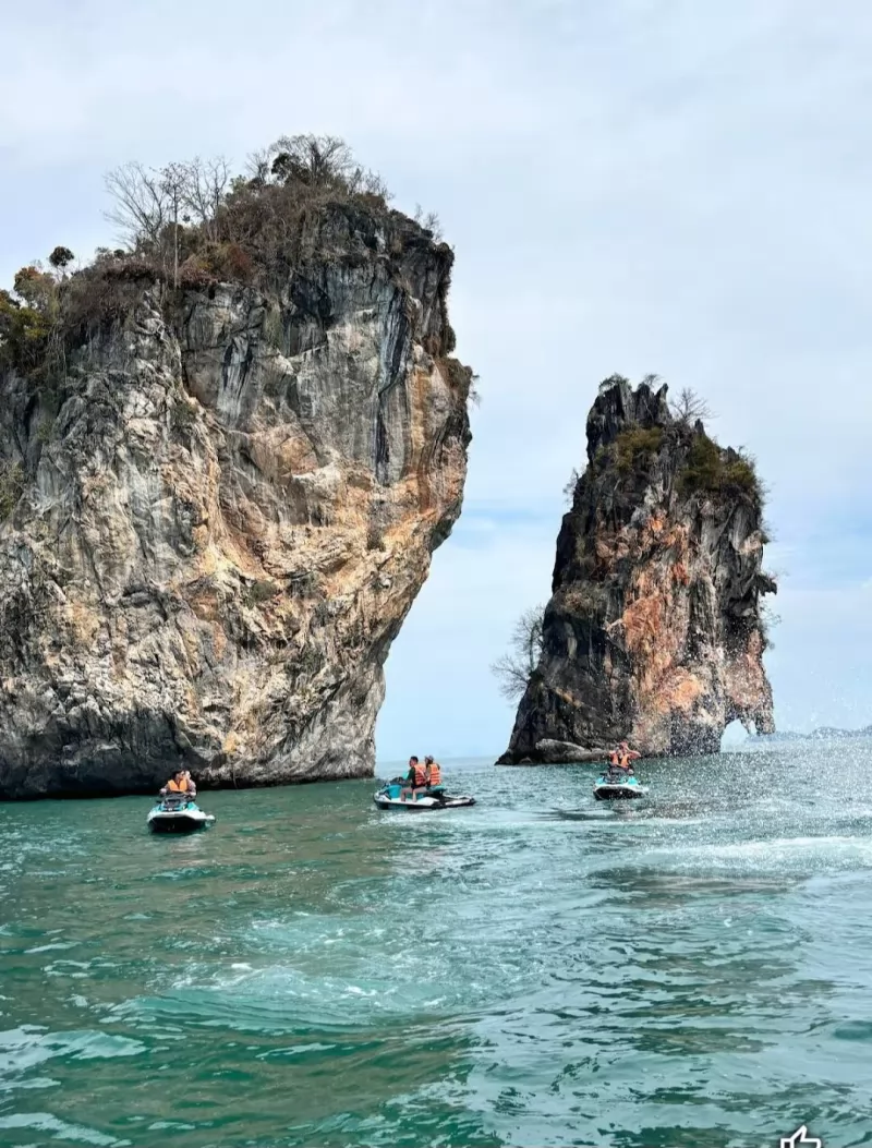 Phuket Jet Ski 6 Islands half day trip